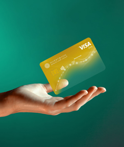 invest bank visa card