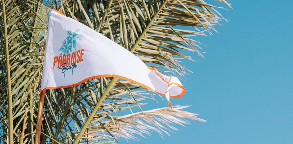 Paradise Beach flag