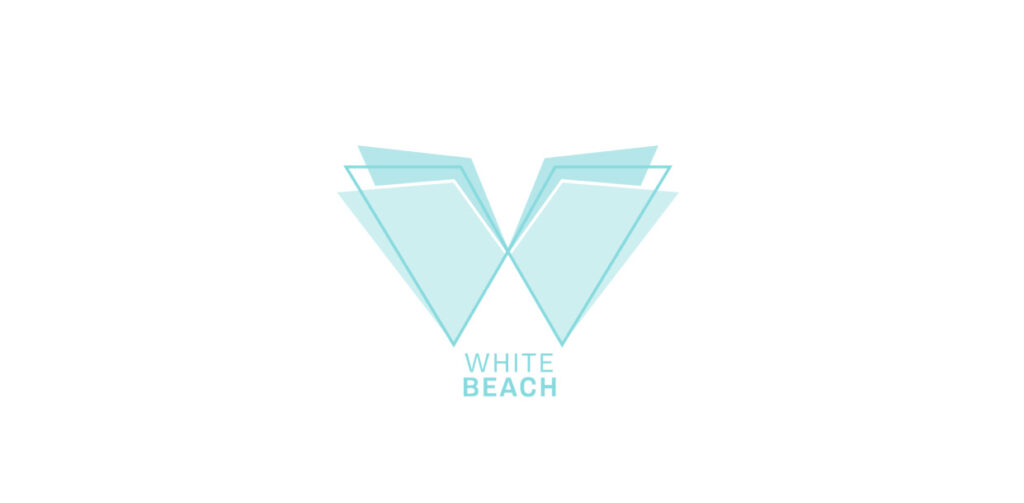 White Beach logo