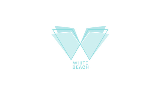 White Beach logo