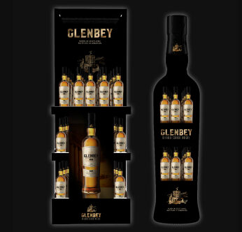 Glenbey whiskey stand